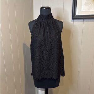 J. Crew Women’s Small Elegant Black Lace Camisole